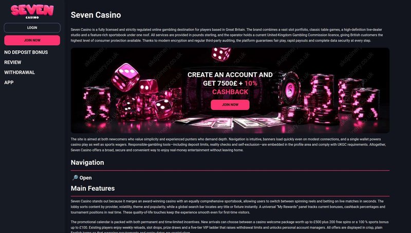 Step 1 – Sign Up and Claim the Welcome Pack, seven casino